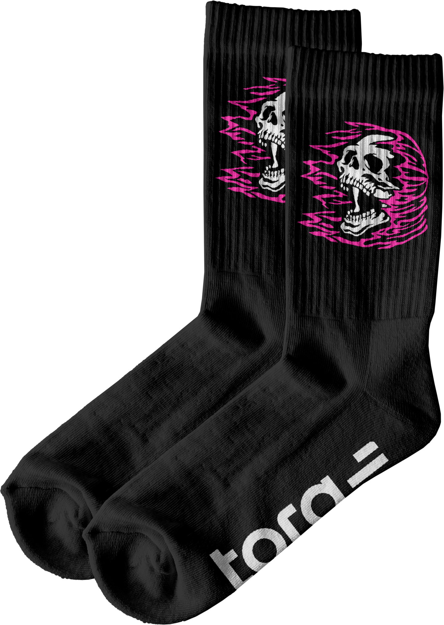 Torq Skull Black Socks