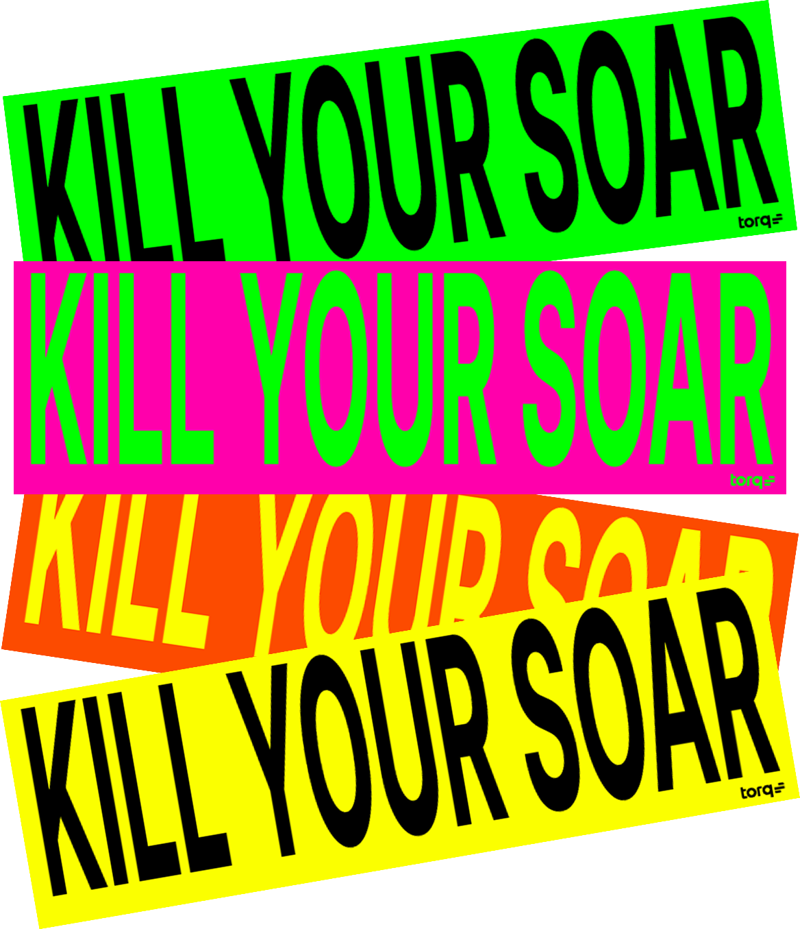 Kill Your SOAR Bumper Stickers