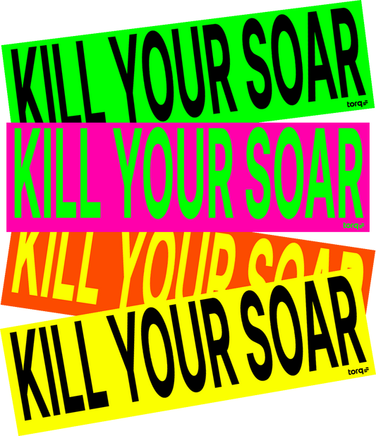 Kill Your SOAR Bumper Stickers