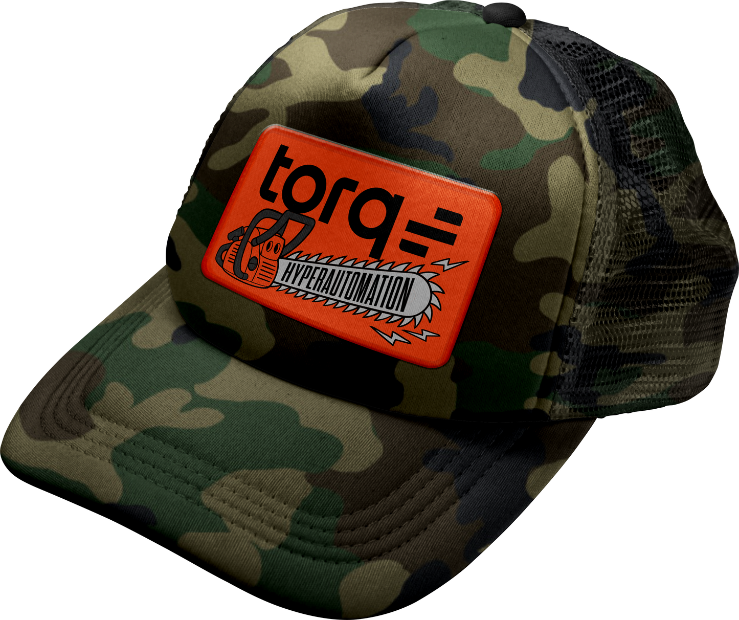 Torq Chainsaw Camo Trucker