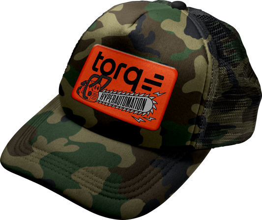 Torq Chainsaw Camo Trucker