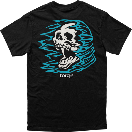 Torq Blue Skull T-Shirt